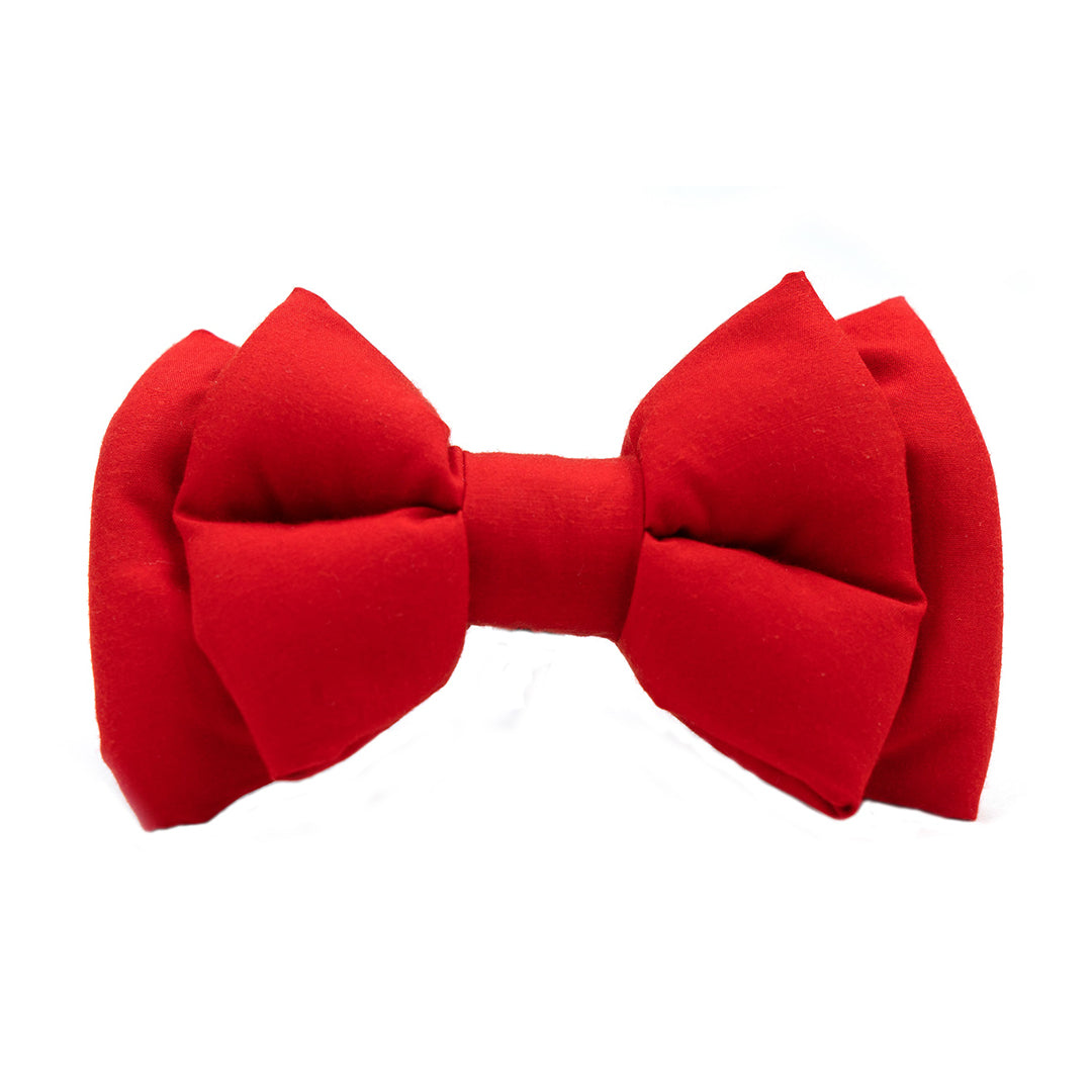 Plain Red Neck Bow