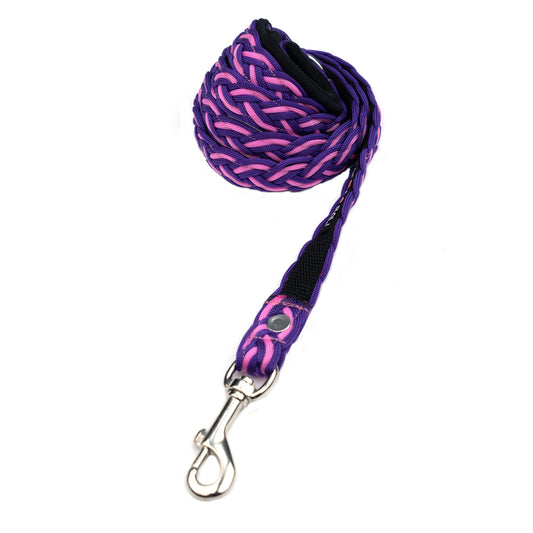 Purple-Pink Braid Leash