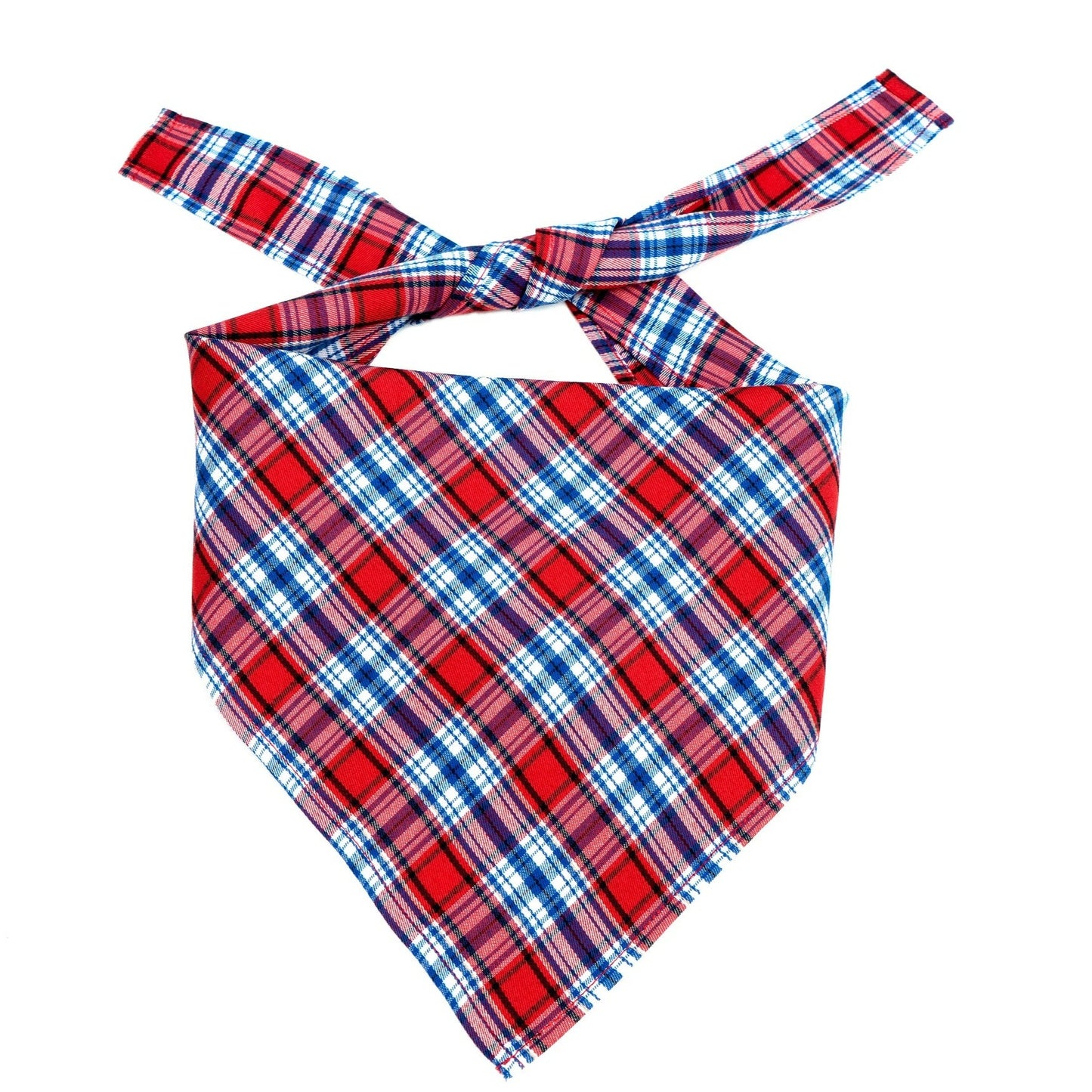 Red Check Scarf