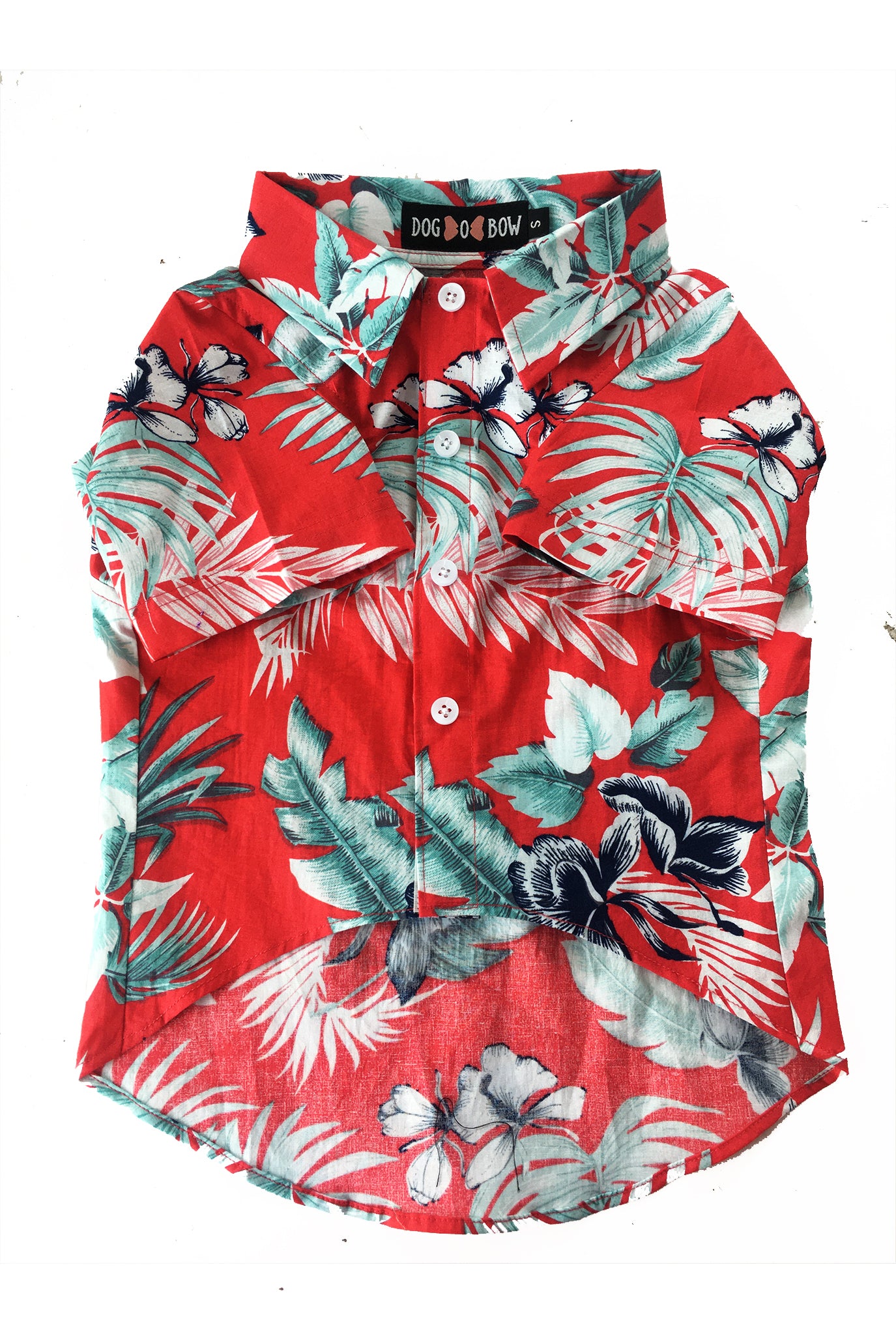 Red Floral Shirt