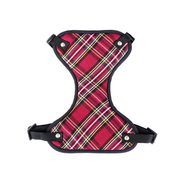 The Burgundy Check Body Harness