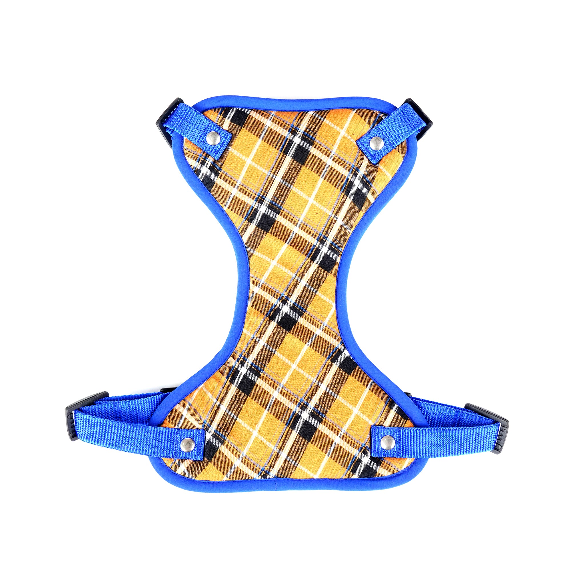 The Ochre Check Body Harness – Dogobow