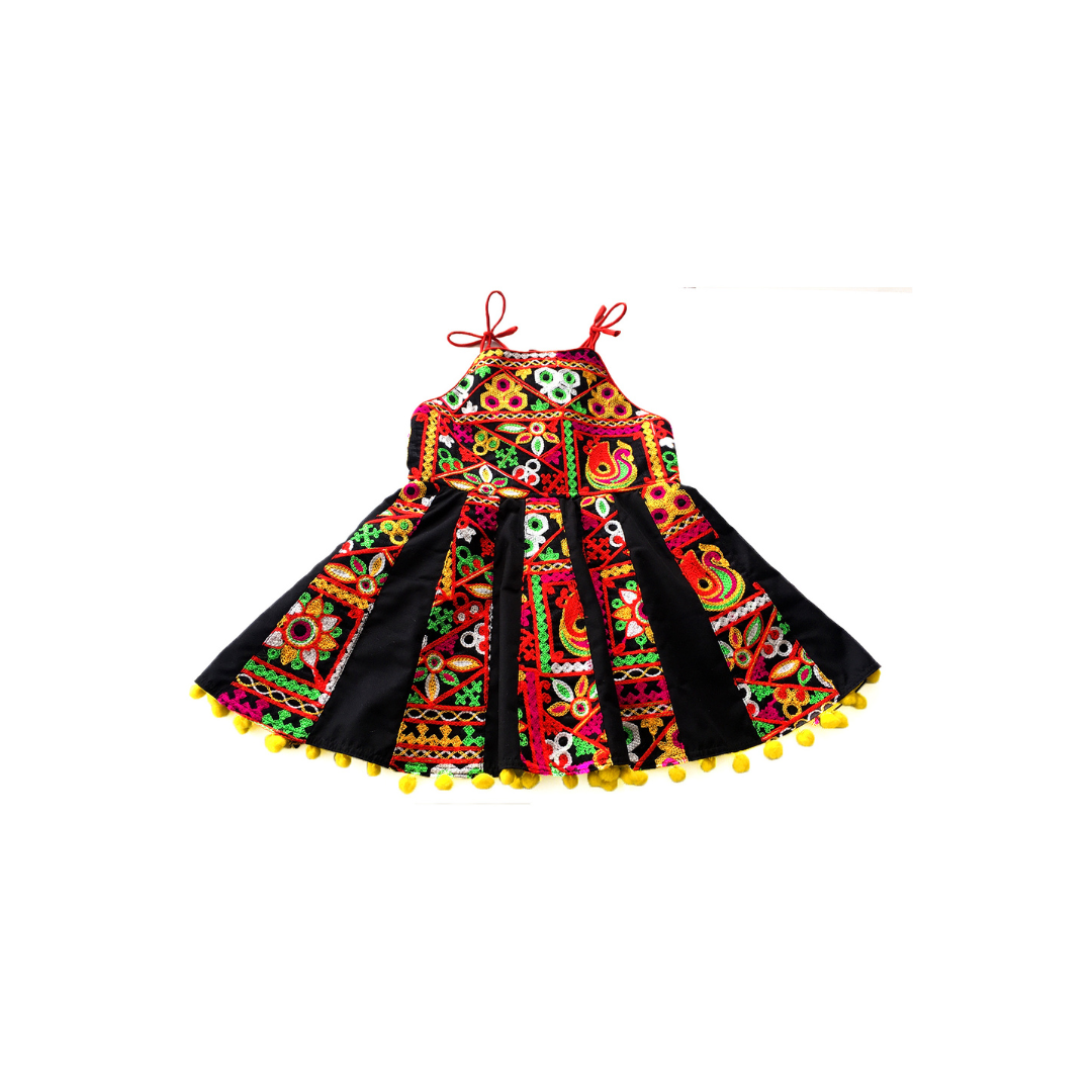 Embroidered Anarkali dress