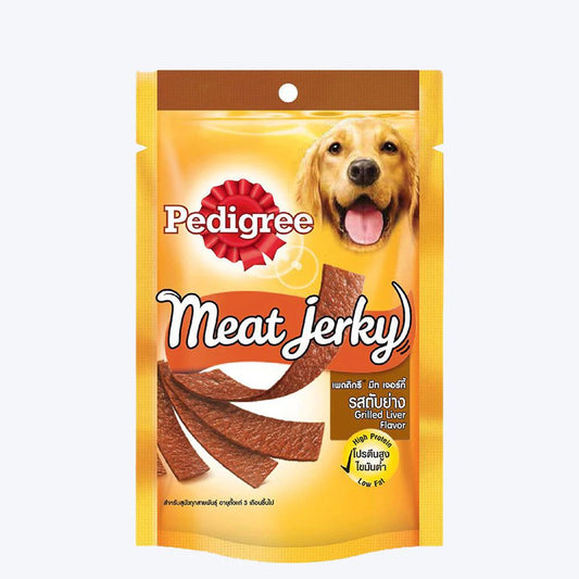 Pedigree Meat Jerky Grilled Liver Strap 100gm